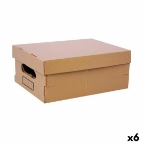 Caja de Almacenaje con Tapa Confortime Cartón 36,5 x 28,5 x