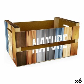 Caja de Almacenaje Confortime Nature (6 Unidades) (36 x 26,5 x
