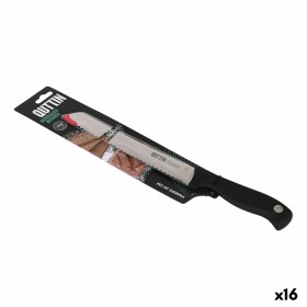 Cuchillo para Pan Quttin Dynamic Negro Plateado 20 cm (16