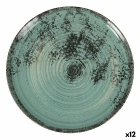 Flat Plate La Mediterránea Aspe Turquoise Ø 26 x 2,5 cm (12