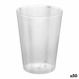 Set de vasos reutilizables Algon Sidra Transparente 4 Piezas