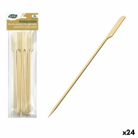 Set de Pinchos para Barbacoa Algon Bambú 20 Piezas 24 cm (24