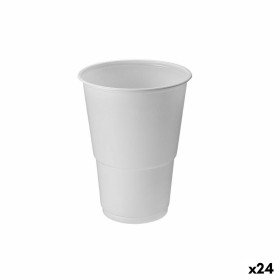Set de vasos reutilizables Algon Plástico Blanco 15 Piezas 330