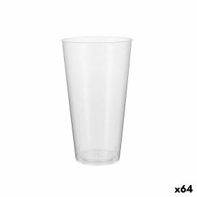 Set de vasos reutilizables Algon Plástico Transparente 4 Piezas