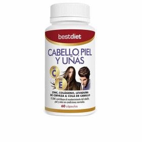 Cápsulas Best Diet Cabello, Piel y Uñas Vit C Vit E (60