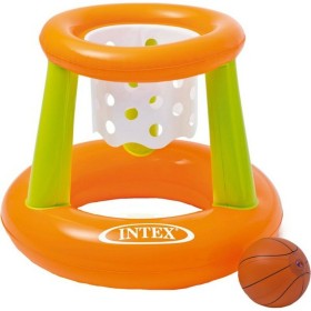 Juego Hinchable Intex Naranja Verde Canasta de Baloncesto 67 x