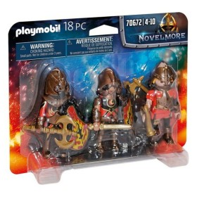 Set de Figuras Novelmore Fire Knigths Playmobil 70672 (18 pcs)