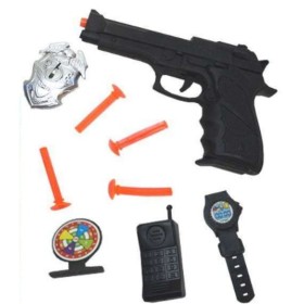 Revolver Police jouet 26 x 38,5 x 3,5 cm