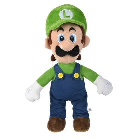 Peluche Super Mario Luigi Azul Verde 50 cm Super Mario - 1