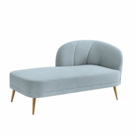 Canapé chaise longue DKD Home Decor Bleu ciel 160 x 80 x 90 cm