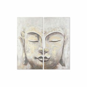 Set of 2 pictures DKD Home Decor Buddha Oriental (120 x 3,7 x
