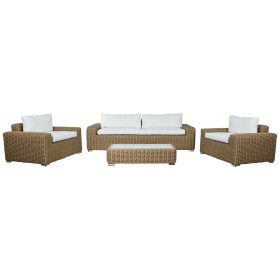 Sofa and table set Home ESPRIT Crystal synthetic rattan 248 x