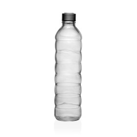 Botella Versa 1,22 L Transparente Vidrio Aluminio 8,5 x 33,2 x