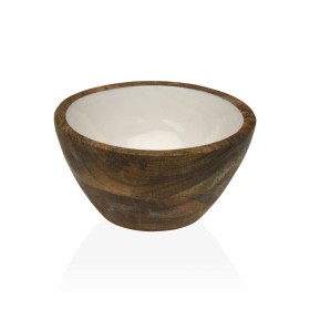 Bol Versa Blanco Bambú Porcelana Madera de mango 13 x 7 x 13 cm