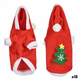 Disfraz para Perro S Papá Noel Rojo (18 Unidades)