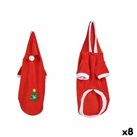 Disfraz para Perro Papá Noel Rojo (8 Unidades)
