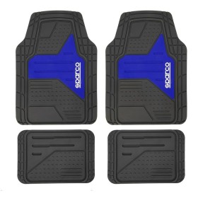 Car Floor Mat Set Sparco F511 Black/Blue