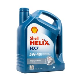 Huile de moteur pour voiture Shell Helix HX7 5W40 5 L