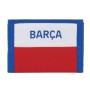 Cartera F.C. Barcelona Azul Granate 12.5 x 9.