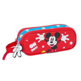 Portatodo Doble Mickey Mouse Clubhouse Fantastic Azul Rojo 21 x