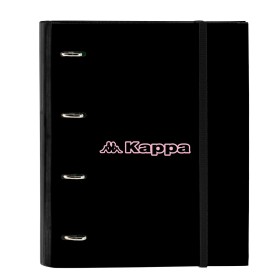 Carpeta de anillas Kappa Silver pink Negro Rosa 27 x 32 x 3.
