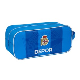 Travel Slipper Holder R. C. Deportivo de La Coruña Blue 34 x 15