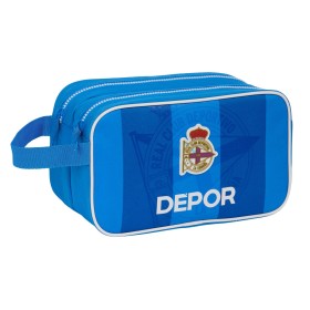School Toilet Bag R. C. Deportivo de La Coruña Blue Sporting 26