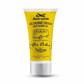 Non-permanent Colour Hairgum Fix Color Yellow Styling Gel (30