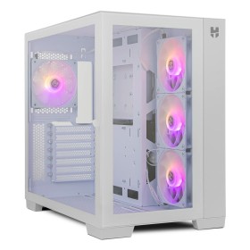 Caja Semitorre ATX Nox Blanco LED RGB