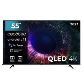 Televisión Cecotec 02568 55" 4K Ultra HD QLED Android TV