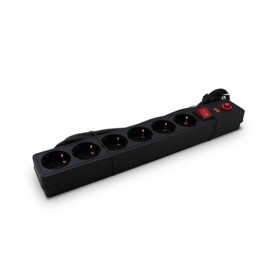 Power Socket - 6 Sockets with Switch 3GO REGP6