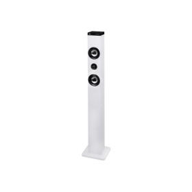 Torre de Sonido Bluetooth Trevi XT 101 BT USB Aux-in SD Blanco