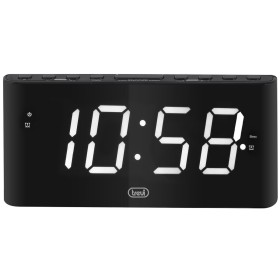 Reloj Despertador Trevi EC 889 Blanco Negro