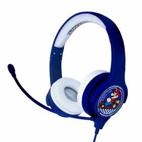 Auriculares con Micrófono OTL Technologies MARIO KART Azul