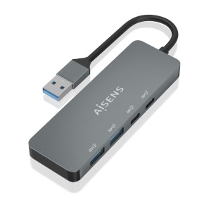 Hub USB Aisens A106-0696 Gris