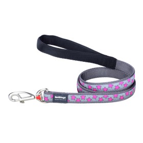 Correa para Perro Red Dingo STYLE HOT PINK ON COOL GREY 2 x 120