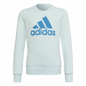 Sweatshirt ohne Kapuze für Mädchen Adidas Essentials Hellblau