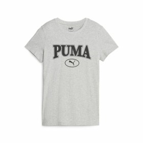 Camiseta de Manga Corta Puma Squad Graphicc Tlight Gris claro