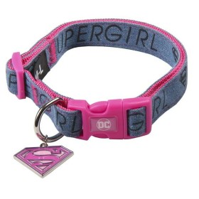Dog collar Superman XXS/XS Pink
