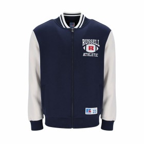 Chaqueta Deportiva para Hombre Russell Athletic Bomber Ty Azul