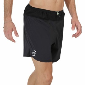 Pantalones Cortos Deportivos para Hombre Compressport Trail Racing Negro Compressport - 1