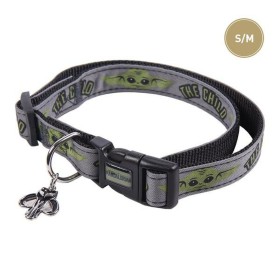 Dog collar The Mandalorian Grey S/M