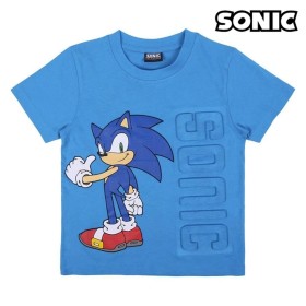 Camiseta de Manga Corta Infantil Sonic