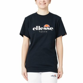 Damen Kurzarm-T-Shirt Ellesse Colpo Schwarz