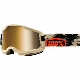 Sunglasses 100 % Downhill Strata 2 Goggle Kombat Beige One size
