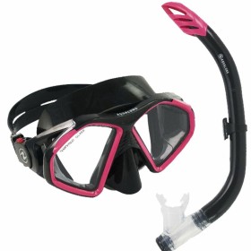Óculos de Mergulho com Tubo Aqua Lung Sport Hawkeye Preto