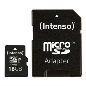 Tarjeta de Memoria Micro SD con Adaptador INTENSO 34234 UHS-I