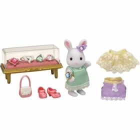 Playset Sylvanian Families The Snow Bunny Fashion Suitcase and