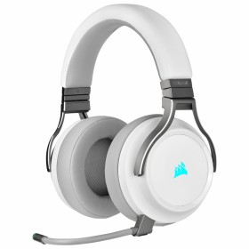 Auriculares Bluetooth con Micrófono Corsair Virtuoso RGB Blanco