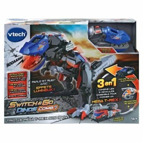 Super Robot Transformable Vtech Switch & Go Dinos Combo: